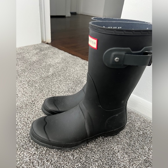 HUNTER Original Short Matte Rain Boot - Women's (BUNDLE) - Picture 7 of 11